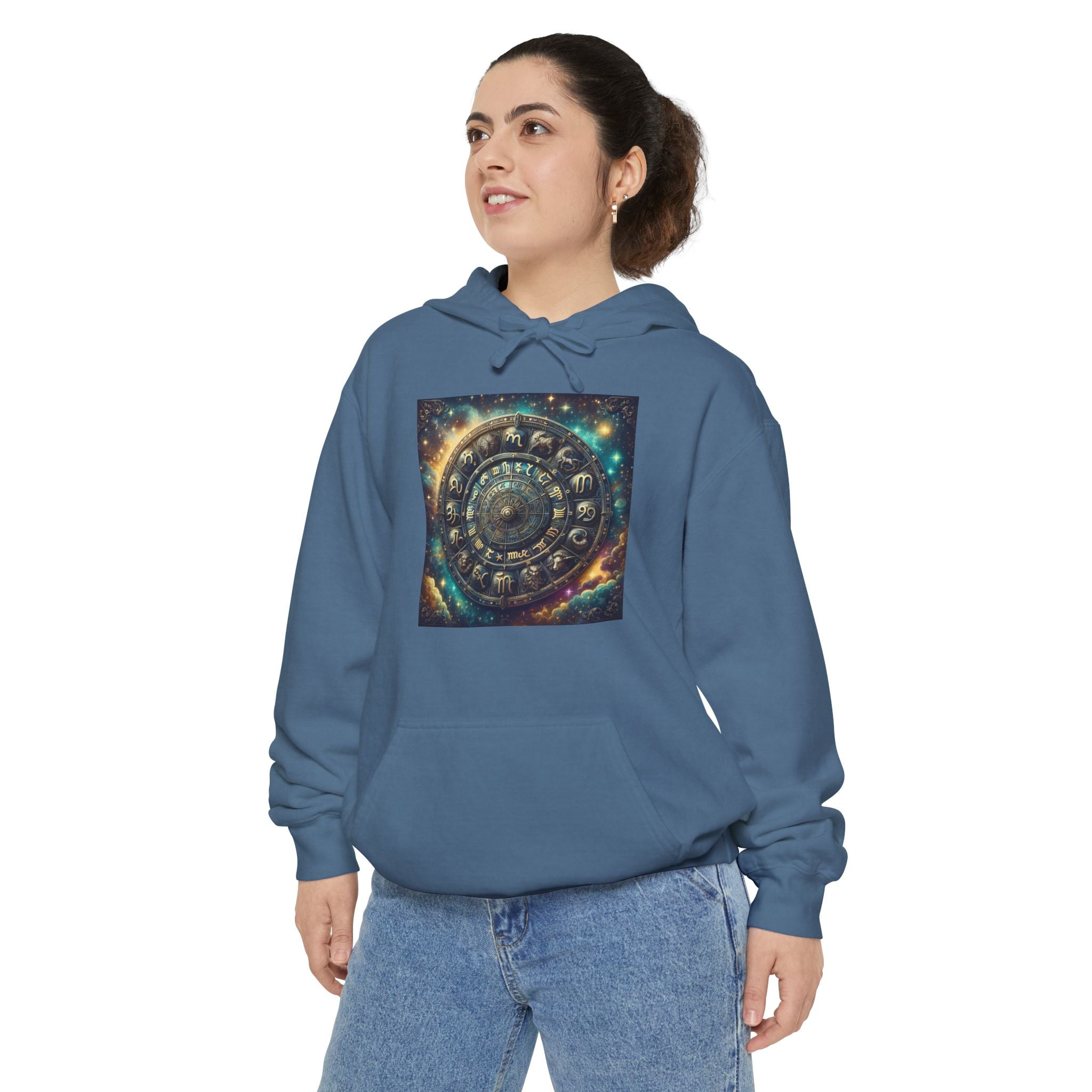 Zodiac Wheel Hoodie - Astrology Enthusiasts