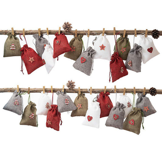 Christmas decoration hanging bag