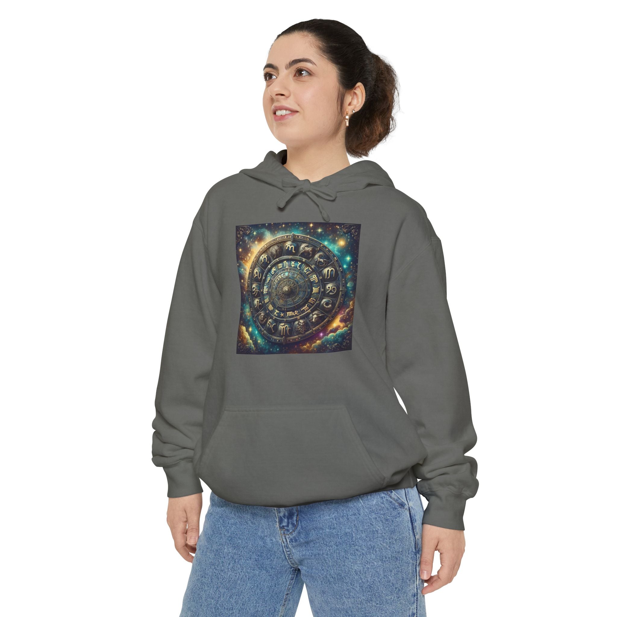 Zodiac Wheel Hoodie - Astrology Enthusiasts