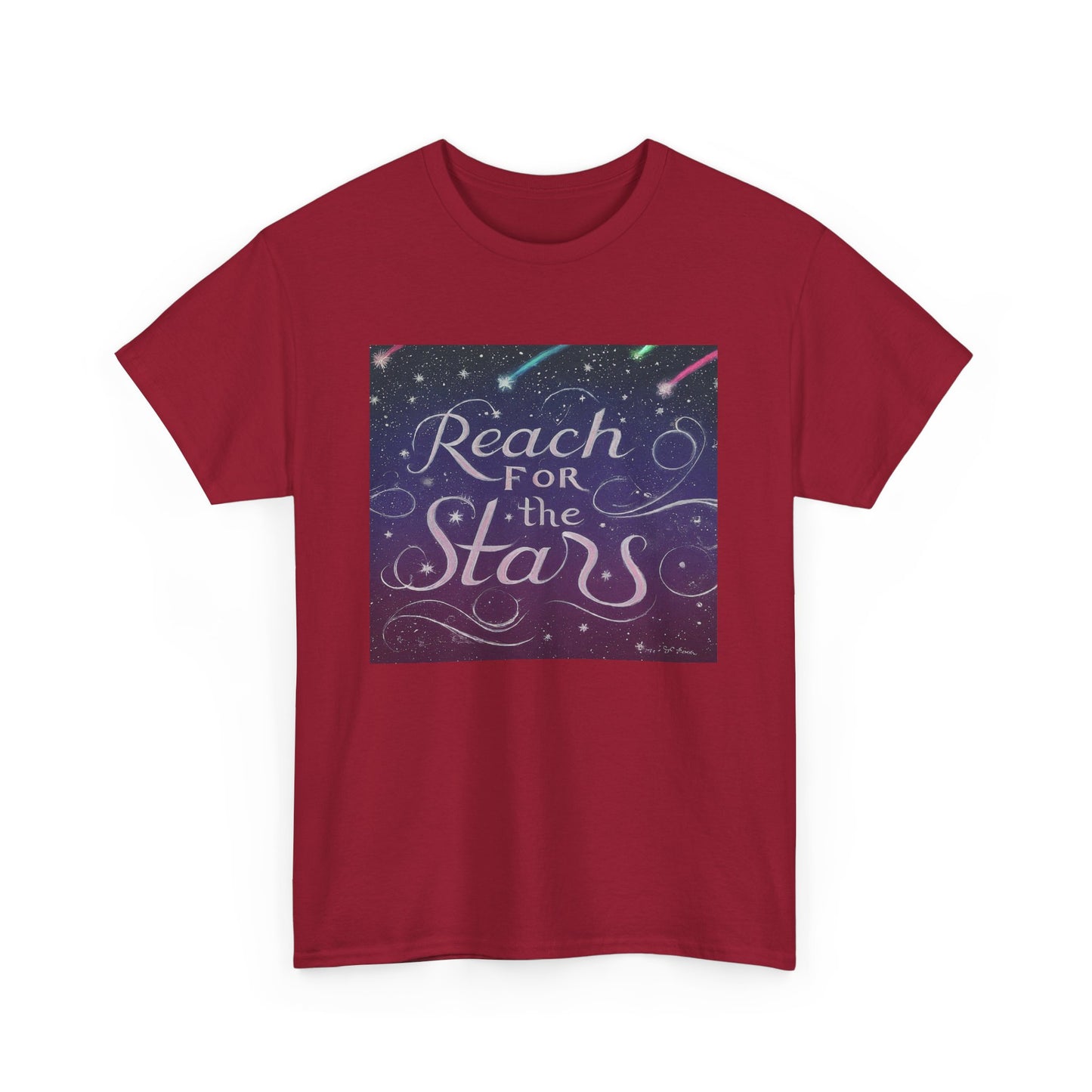 Unisex Heavy Cotton  reach for the star Tee