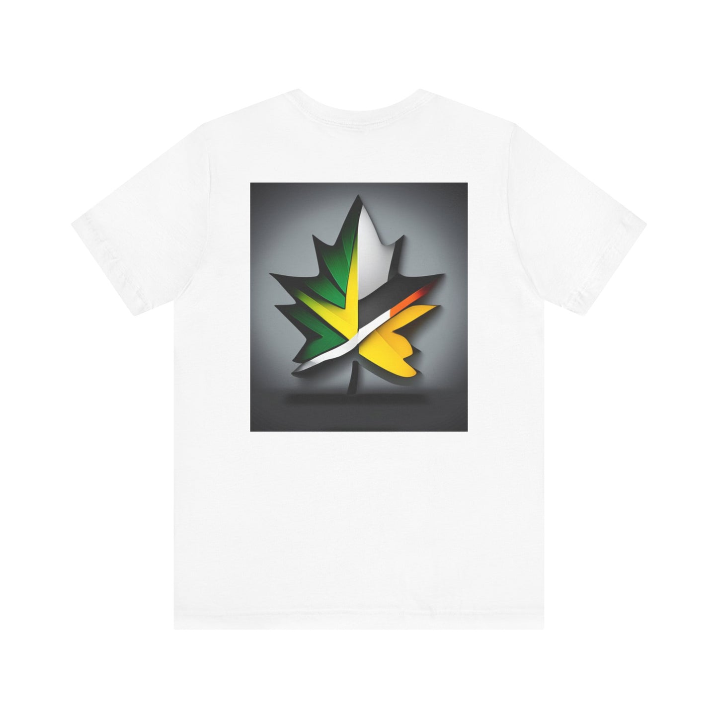 Camiseta de manga corta unisex Jersey para jamaicanos-canadienses