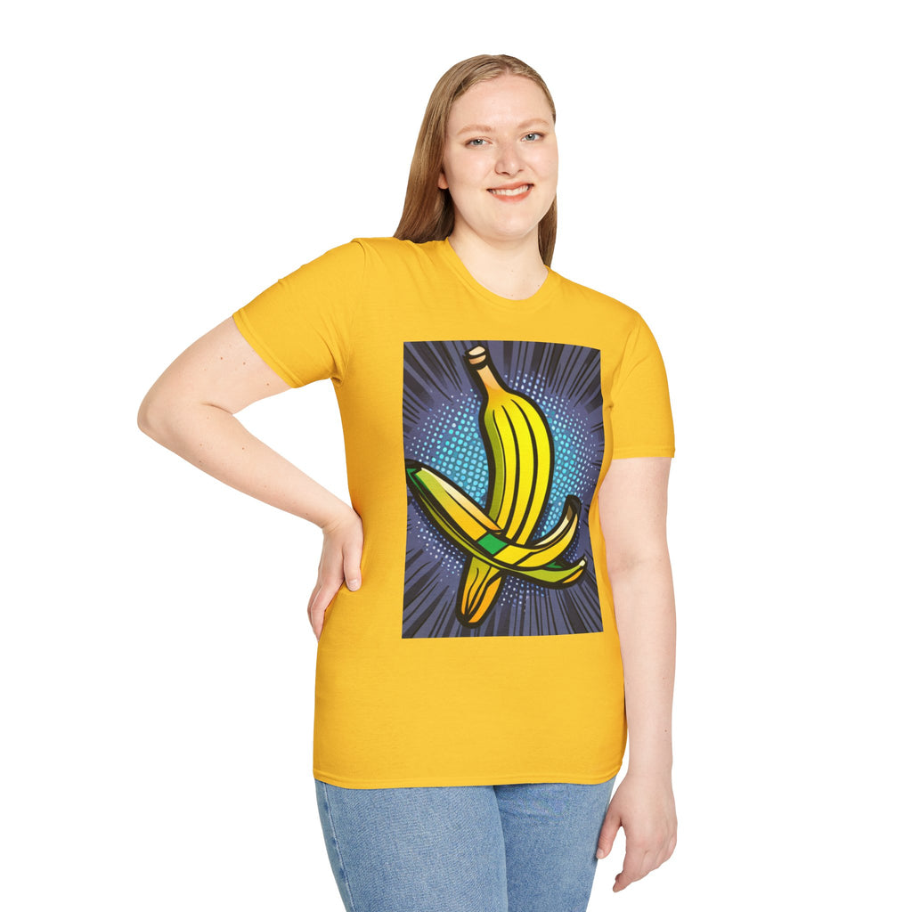 Camiseta unisex Softstyle de piel de plátano
