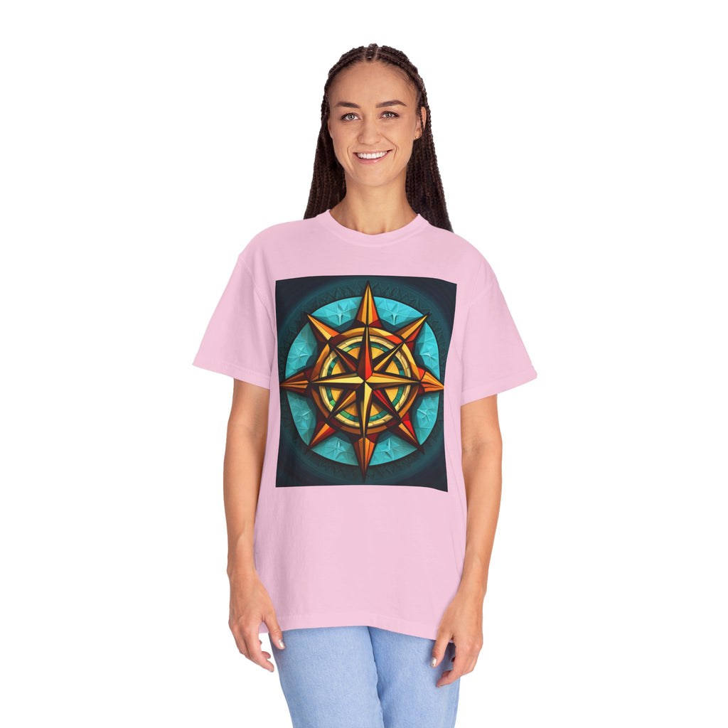 Calypso Compass Unisex Garment-Dyed T-shirt