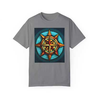 Calypso Compass Unisex Garment-Dyed T-shirt