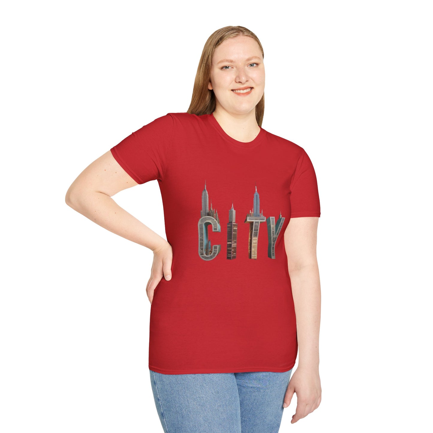 Unisex Softstyle  city t shirt