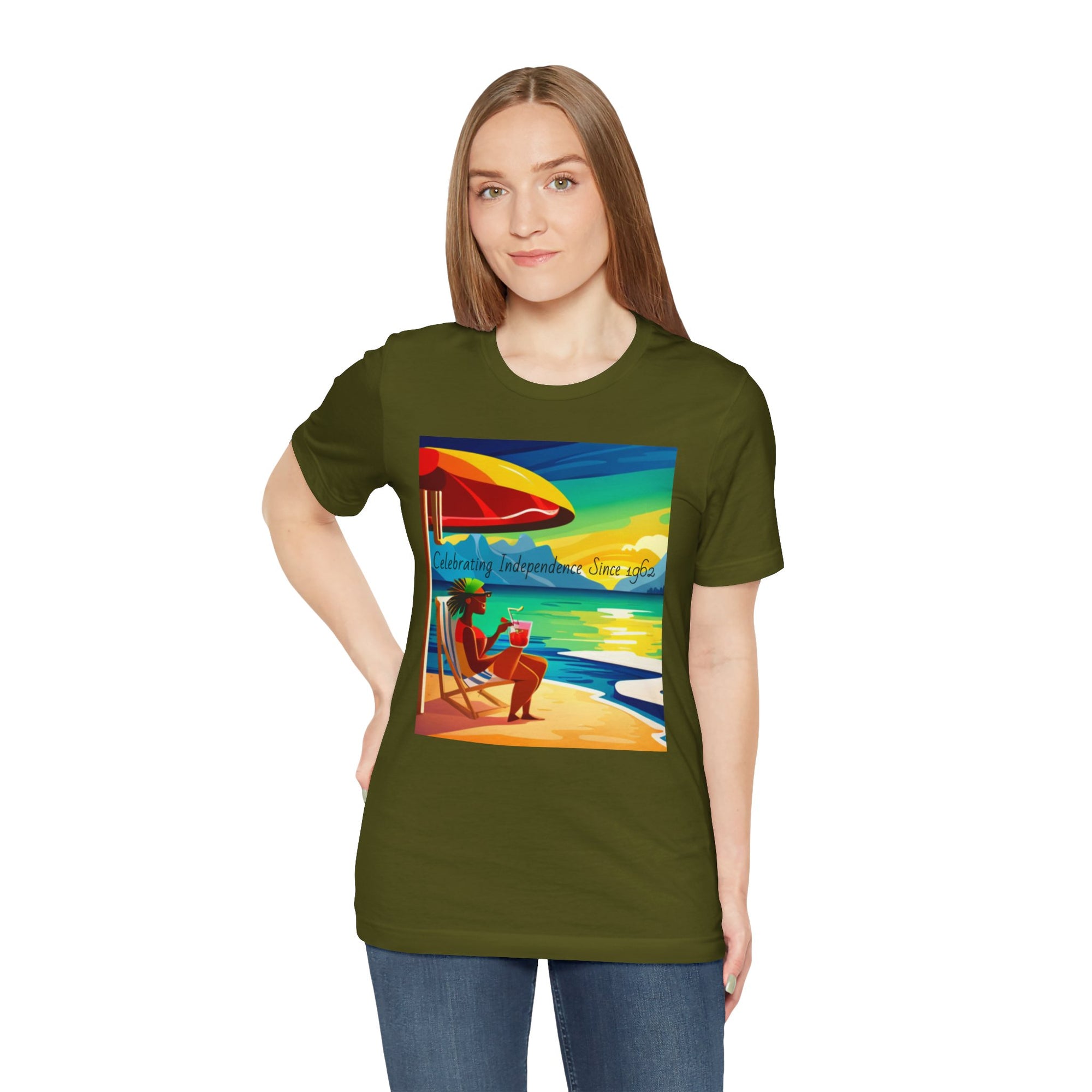 1962 Camiseta de manga corta unisex Jersey