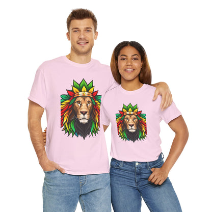 Camiseta Reggae Unisex de algodón pesado 