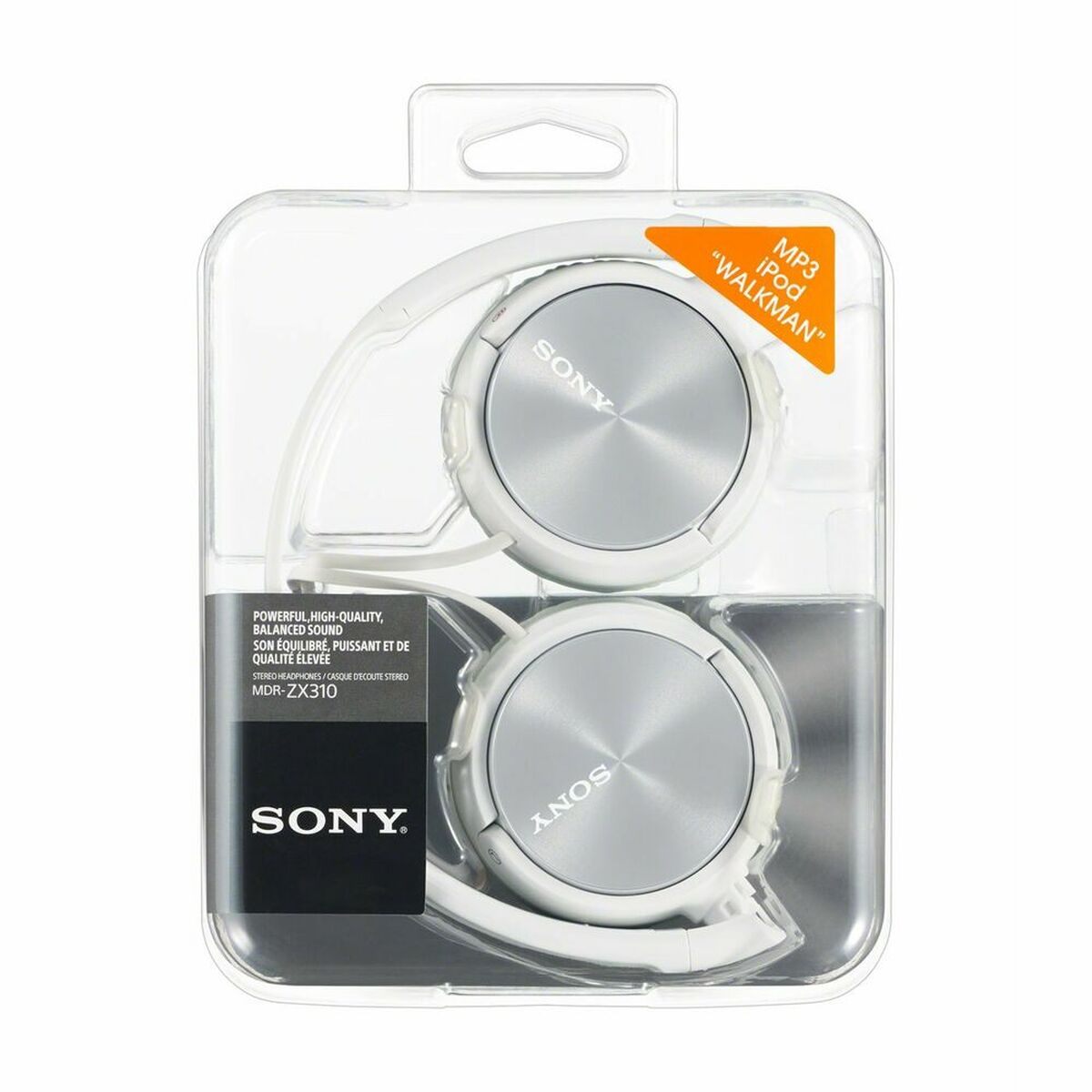 Headphones with Headband Sony MDRZX310APW.CE7 White-2