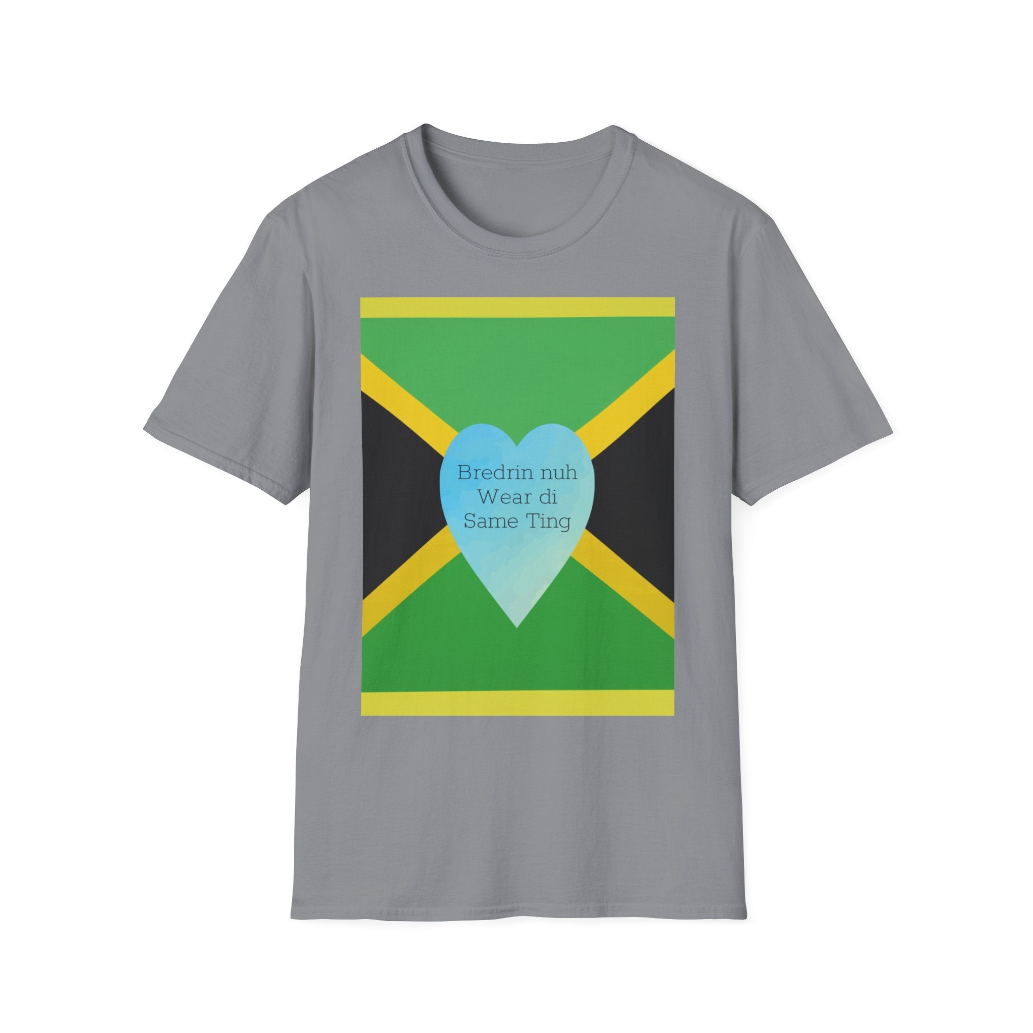 Bredrin nuh Wear di Same Ting Camiseta unisex de estilo suave