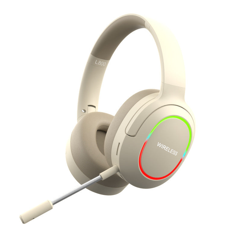 Bluetooth Headphone Head-mounted Noise Reduction Good-looking Foldable Headset