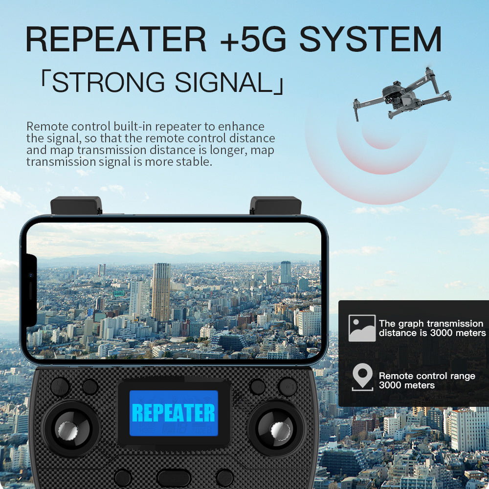 SG908MAX Kun 2 Upgrade Image Transmission Aerial Photography UAV GPS Quadcopter