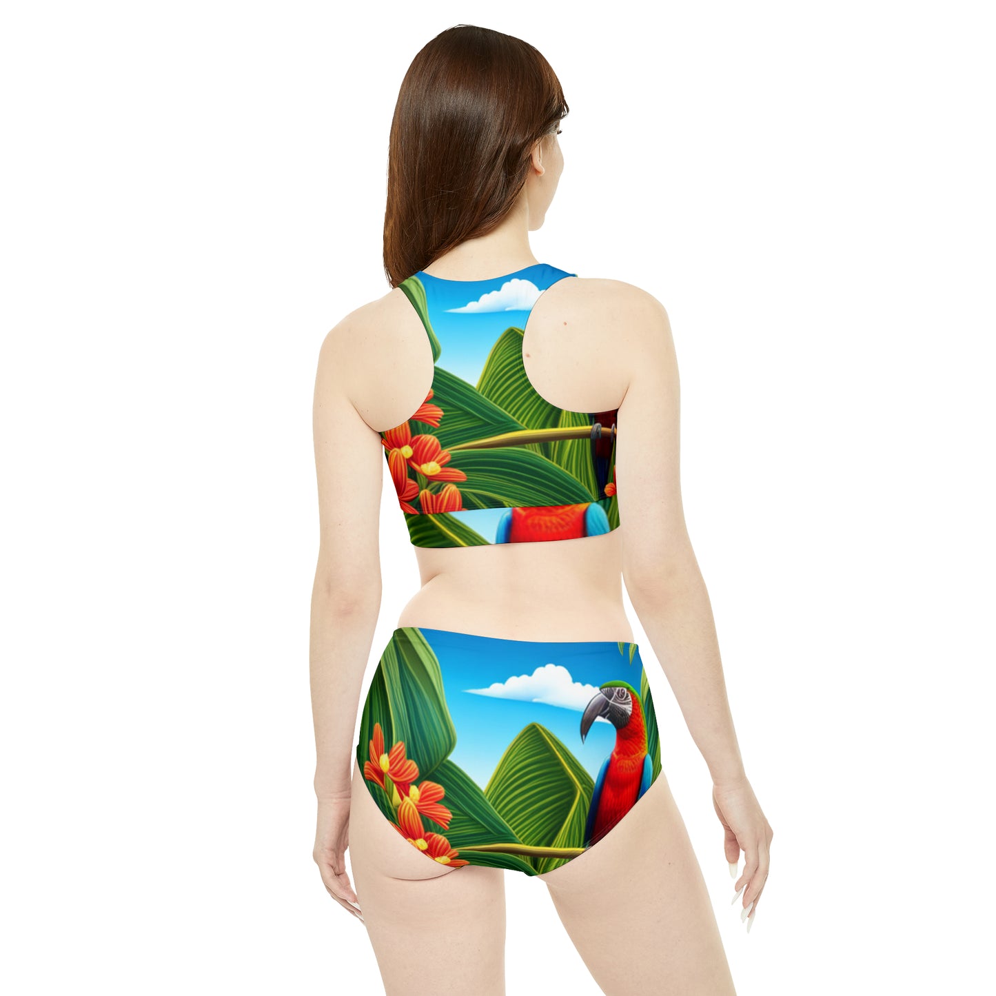 Conjunto de bikini deportivo Jamaica doctor bird