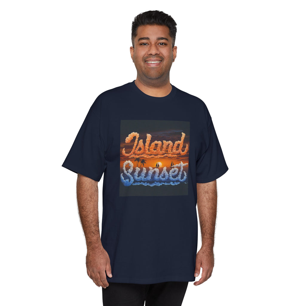Island sunset Camiseta alta unisex Ultra Cotton®