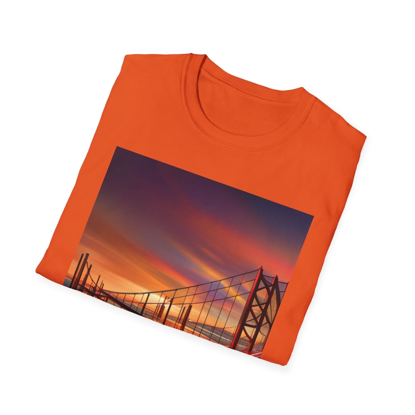 A Bridge of Creativity Unisex Softstyle T-Shirt