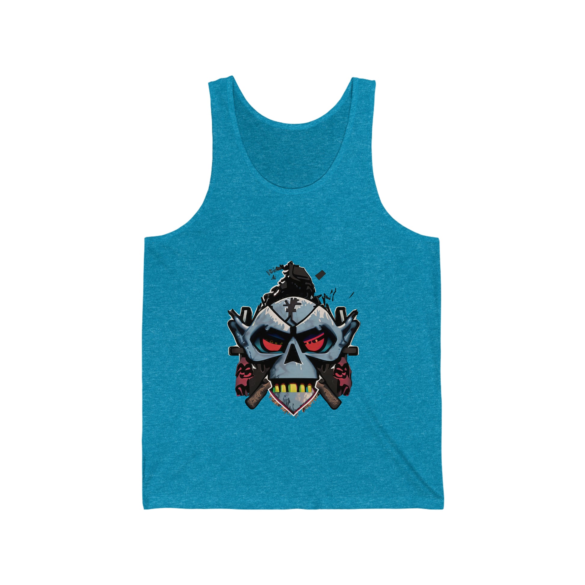 Unisex Jersey Tank: Lag Monster Design