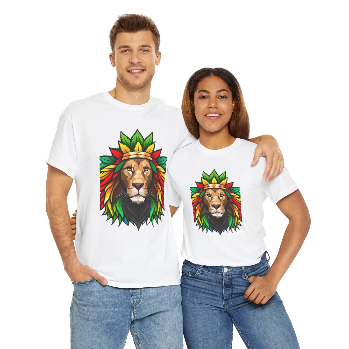 Camiseta Reggae Unisex de algodón pesado 