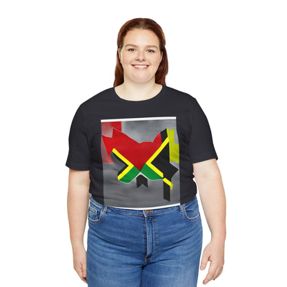 Camiseta de manga corta unisex Jersey para jamaicanos-canadienses