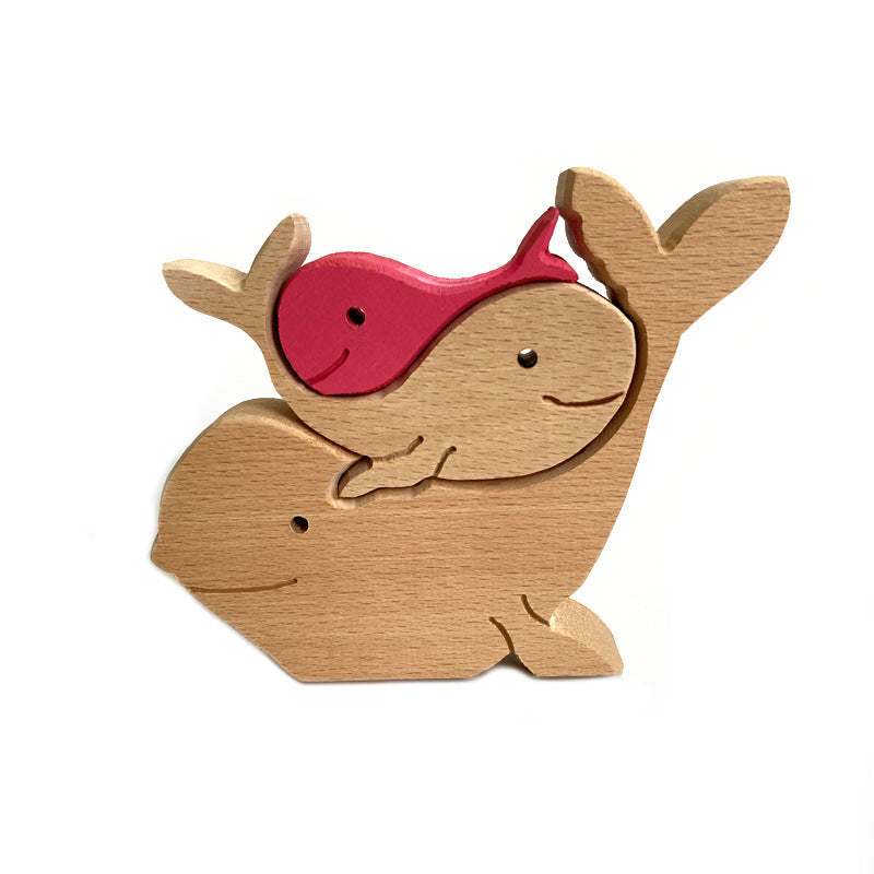 Mother's Day Wooden Products Series Ornaments Animal