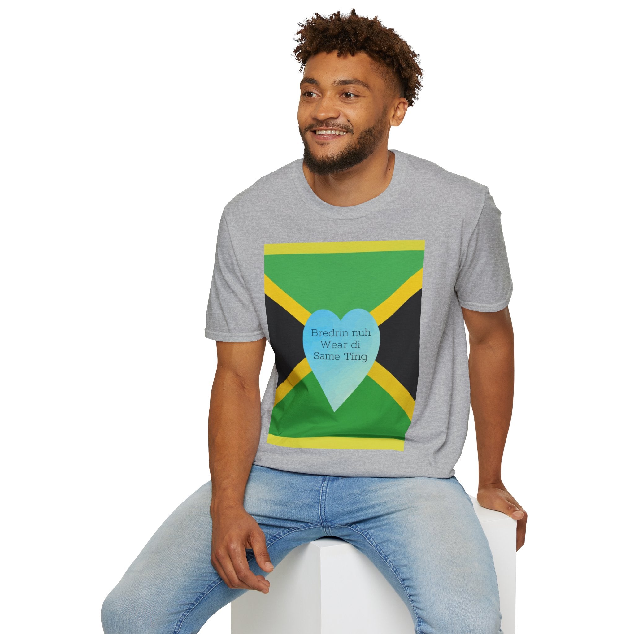 Bredrin nuh Wear di Same Ting Camiseta unisex de estilo suave