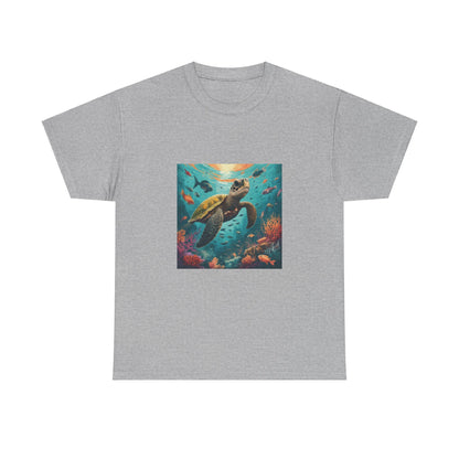 Camiseta con gráfico de tortuga Reef Rider