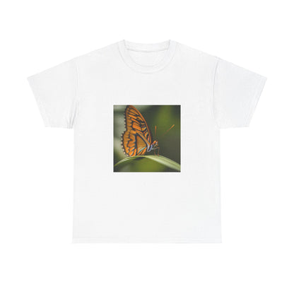 butter fly print Unisex Heavy Cotton Tee