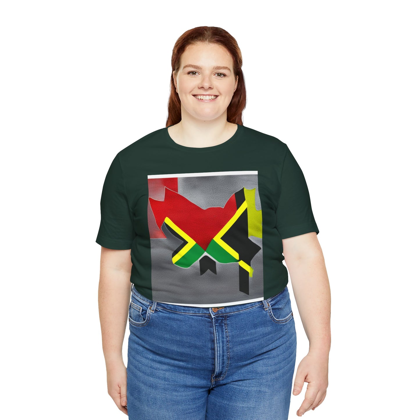 Unisex Jersey Short Sleeve Tee for Jamaicans-Canadians