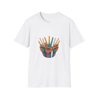 Finger Fun Unisex Softstyle T-Shirt