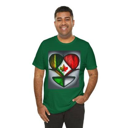 Eh to the World, Ya Mon! T-Shirt | Jamaican-Canadian Pride