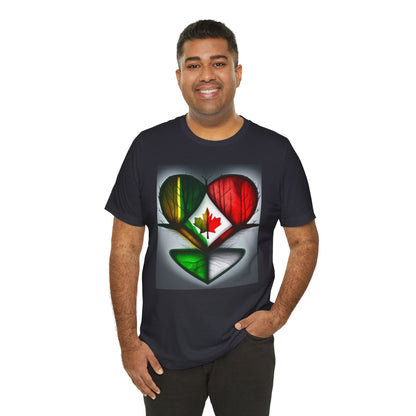 Eh to the World, Ya Mon! T-Shirt | Jamaican-Canadian Pride