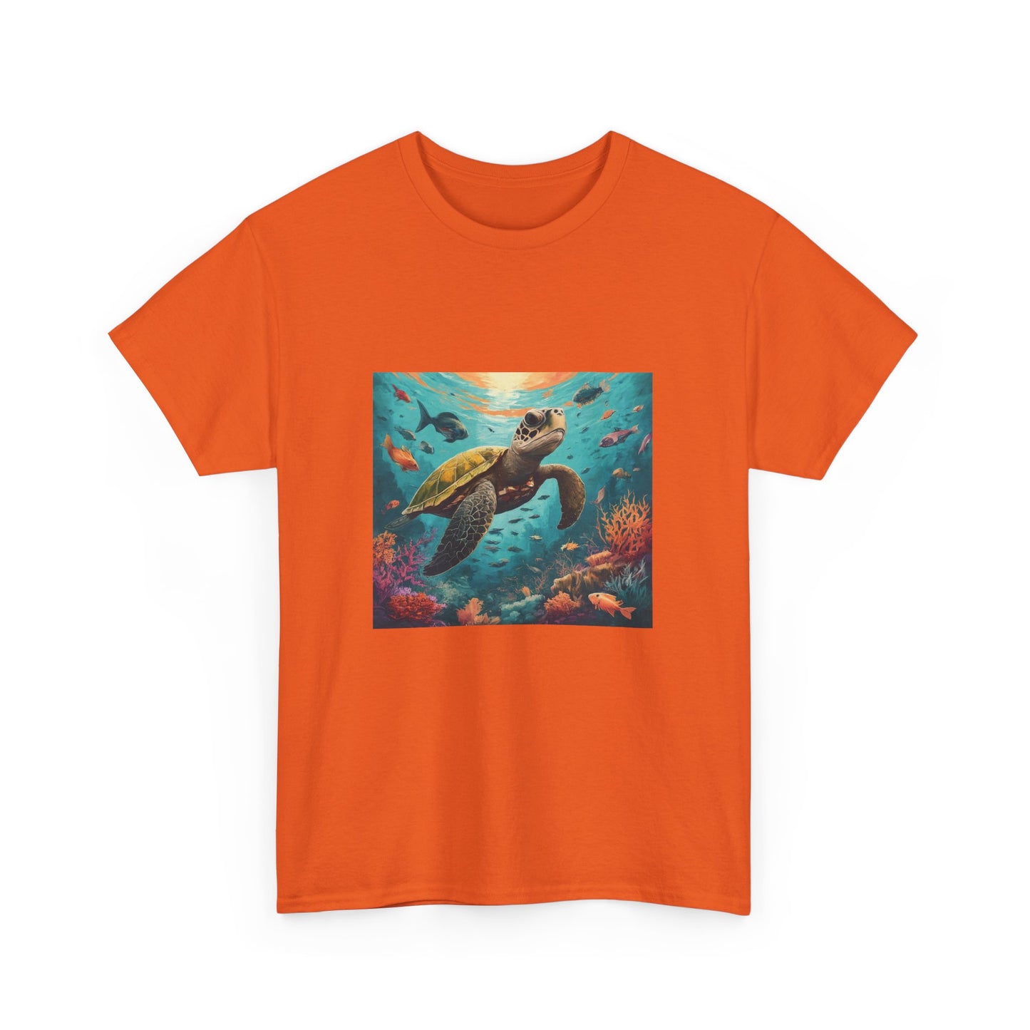 Camiseta con gráfico de tortuga Reef Rider