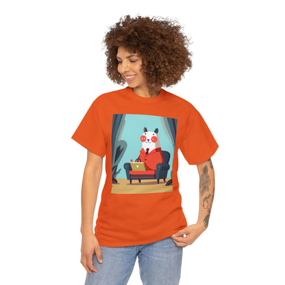 Camiseta unisex de algodón pesado