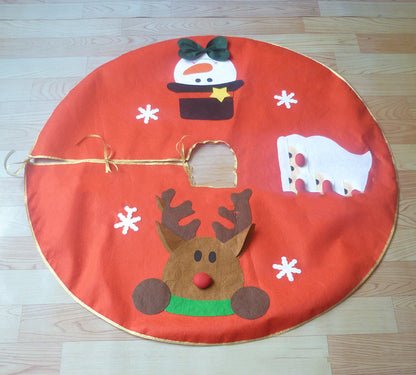 Christmas Tree Skirt High Grade Hotel Christmas Decoration Tree Skirt Layout