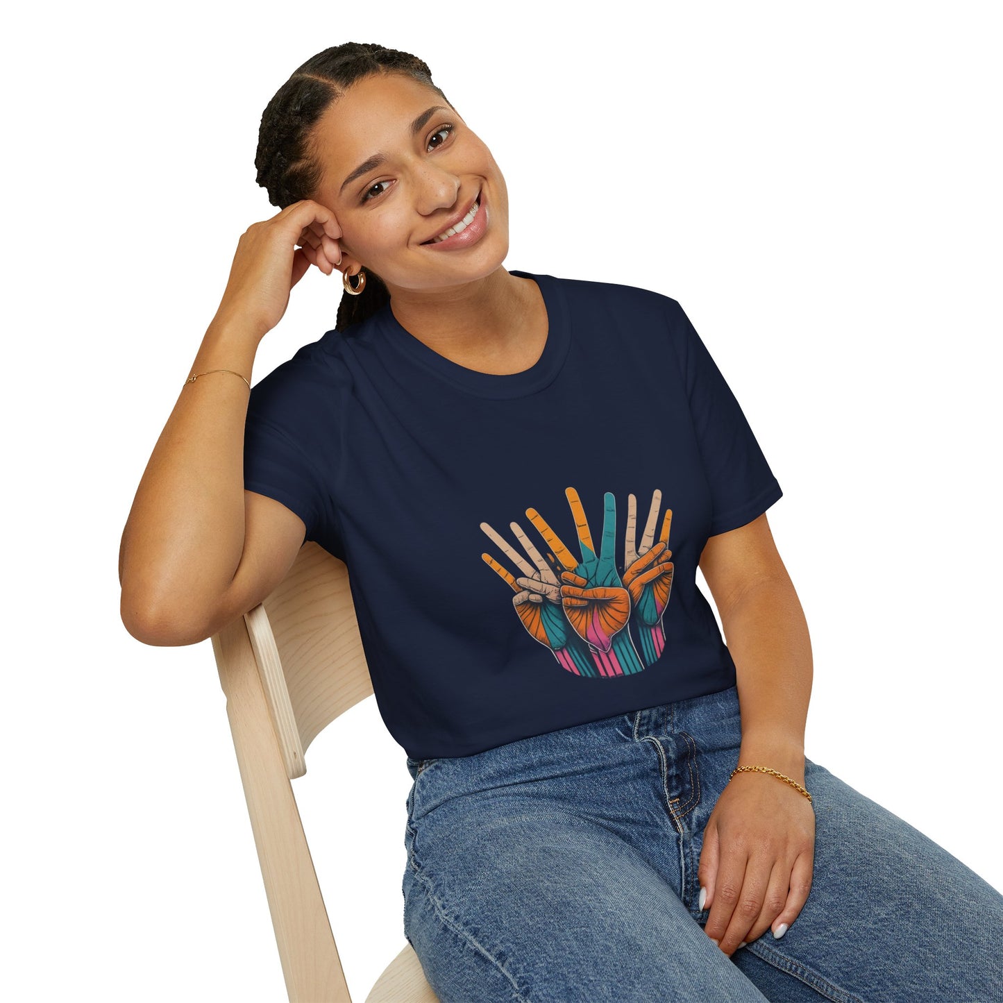 Finger Fun Unisex Softstyle T-Shirt