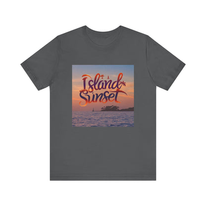 Islands sunset Unisex Jersey Short Sleeve Tee