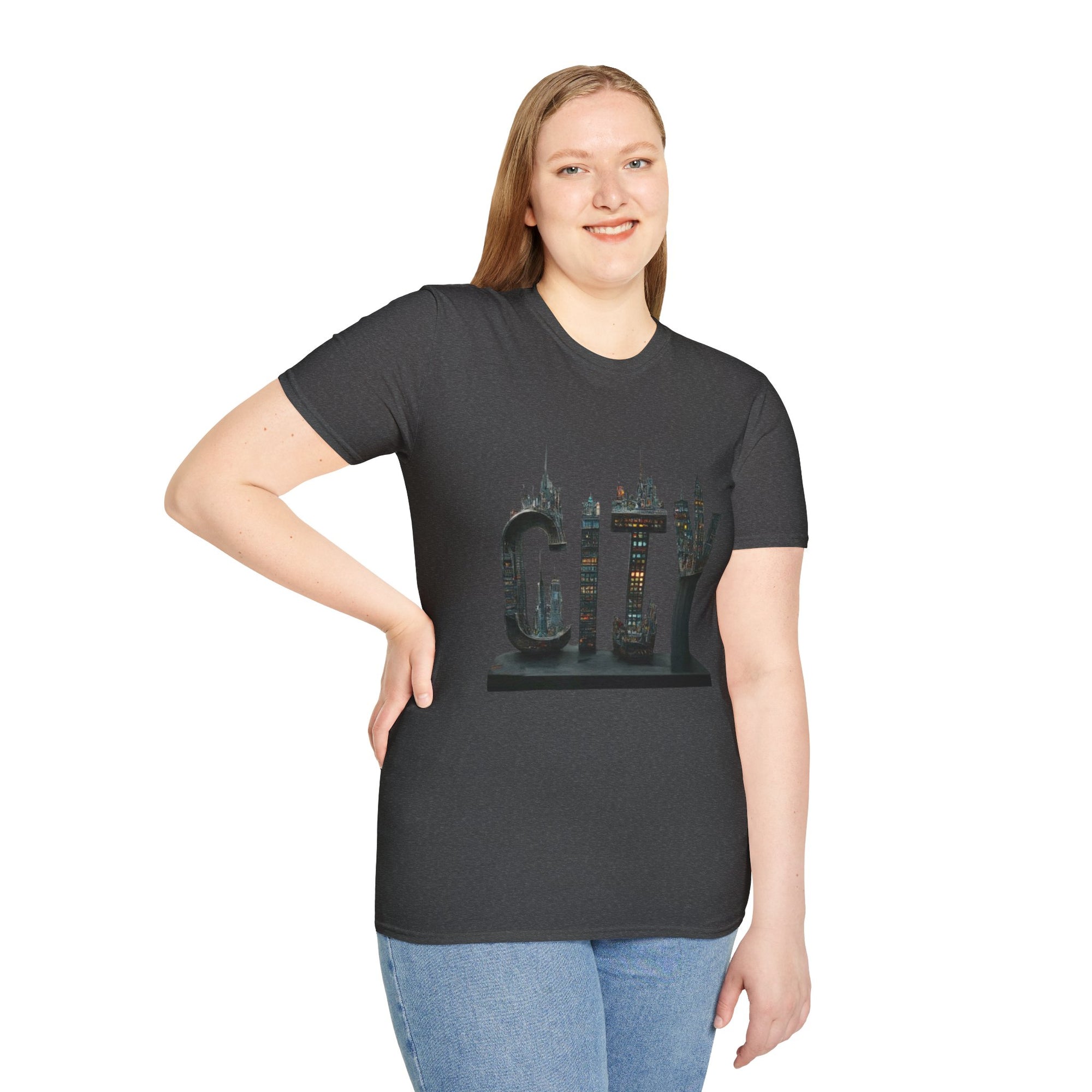 Camiseta unisex Softstyle city
