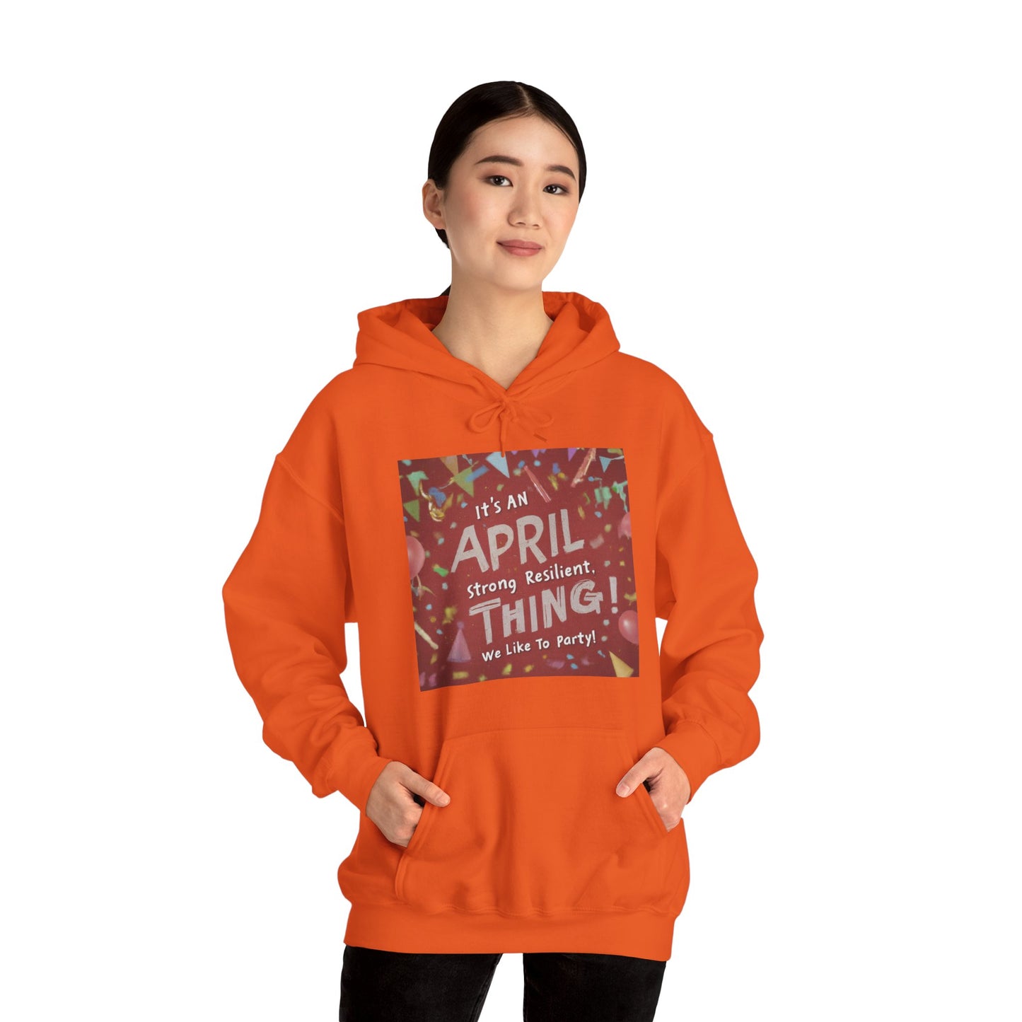 It's on April thing Unisex Heavy Blend™ Hooded Sweatshirt