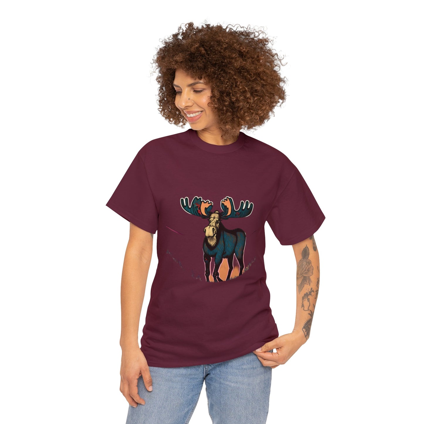 Camiseta unisex de algodón pesado