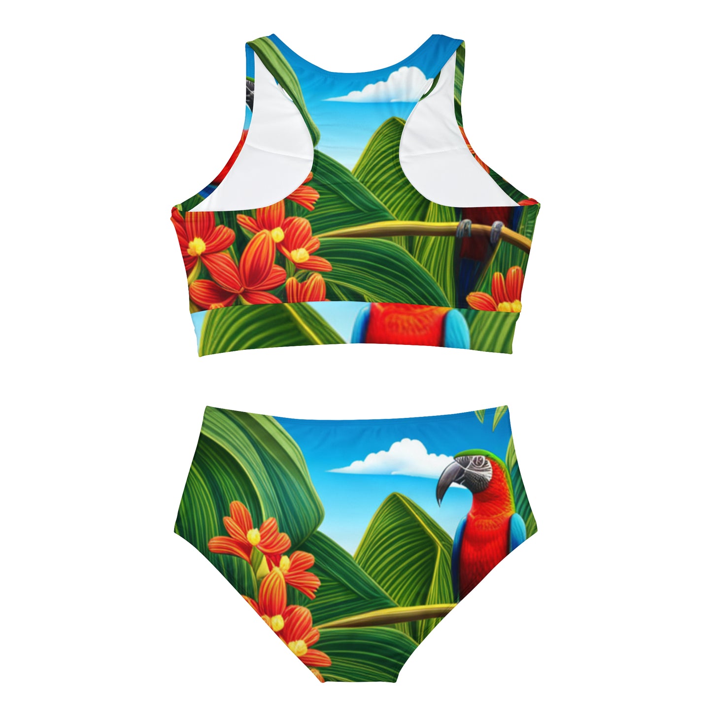 Conjunto de bikini deportivo Jamaica doctor bird