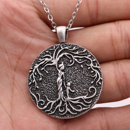 Mother's Day Gift Tree Of Life Necklace Alloy