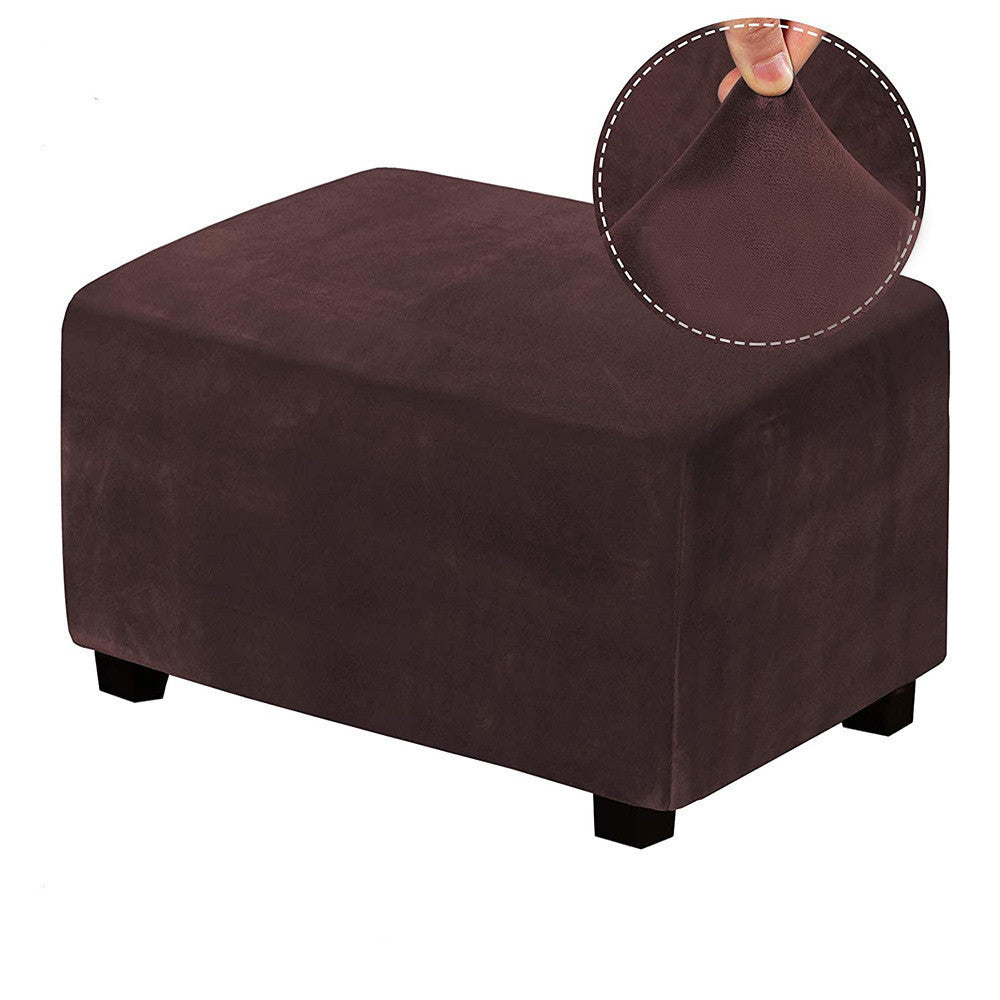 Stretch Sofa Foot Cover Includes Stool Cover