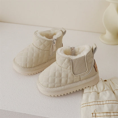 Girls Fashion Personality Winter Velvet Shoes