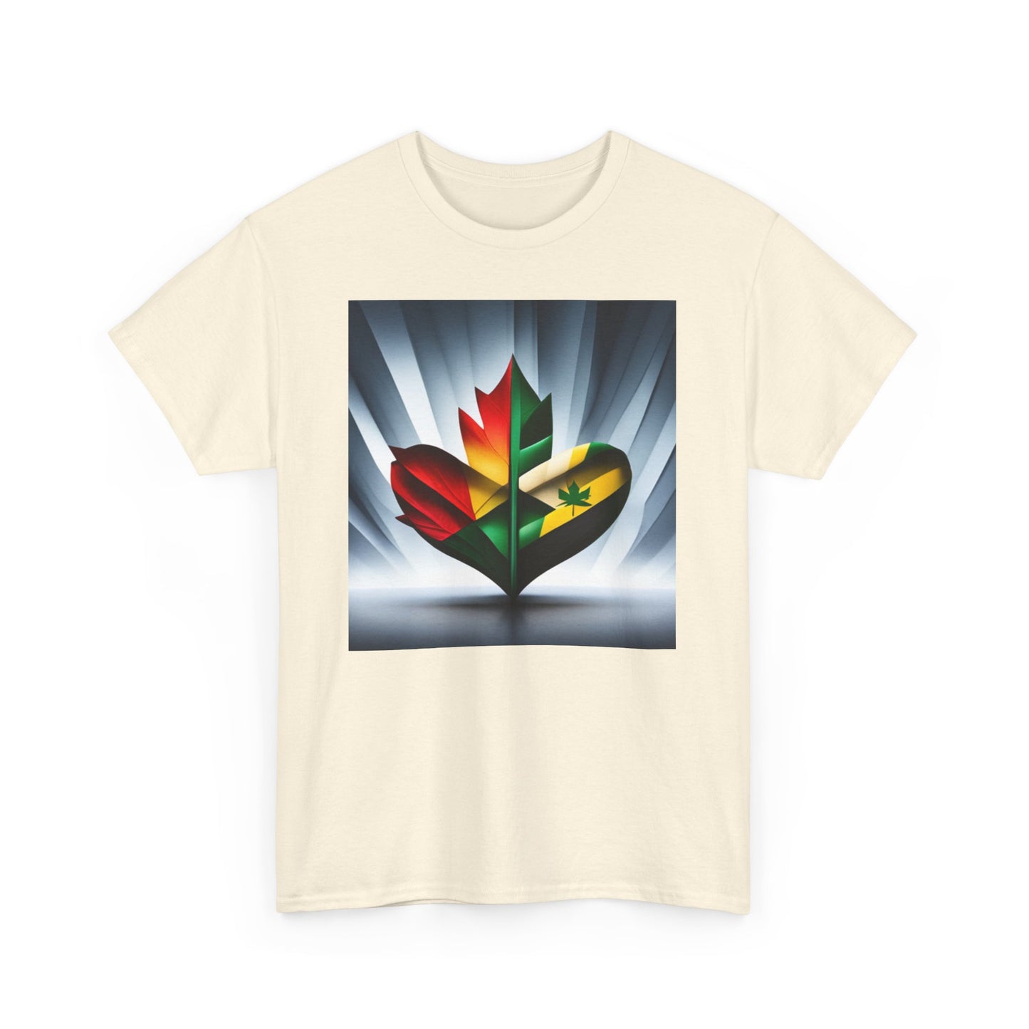 ¡Representa tu herencia con comodidad! 🇯🇲 Camiseta unisex de algodón pesado