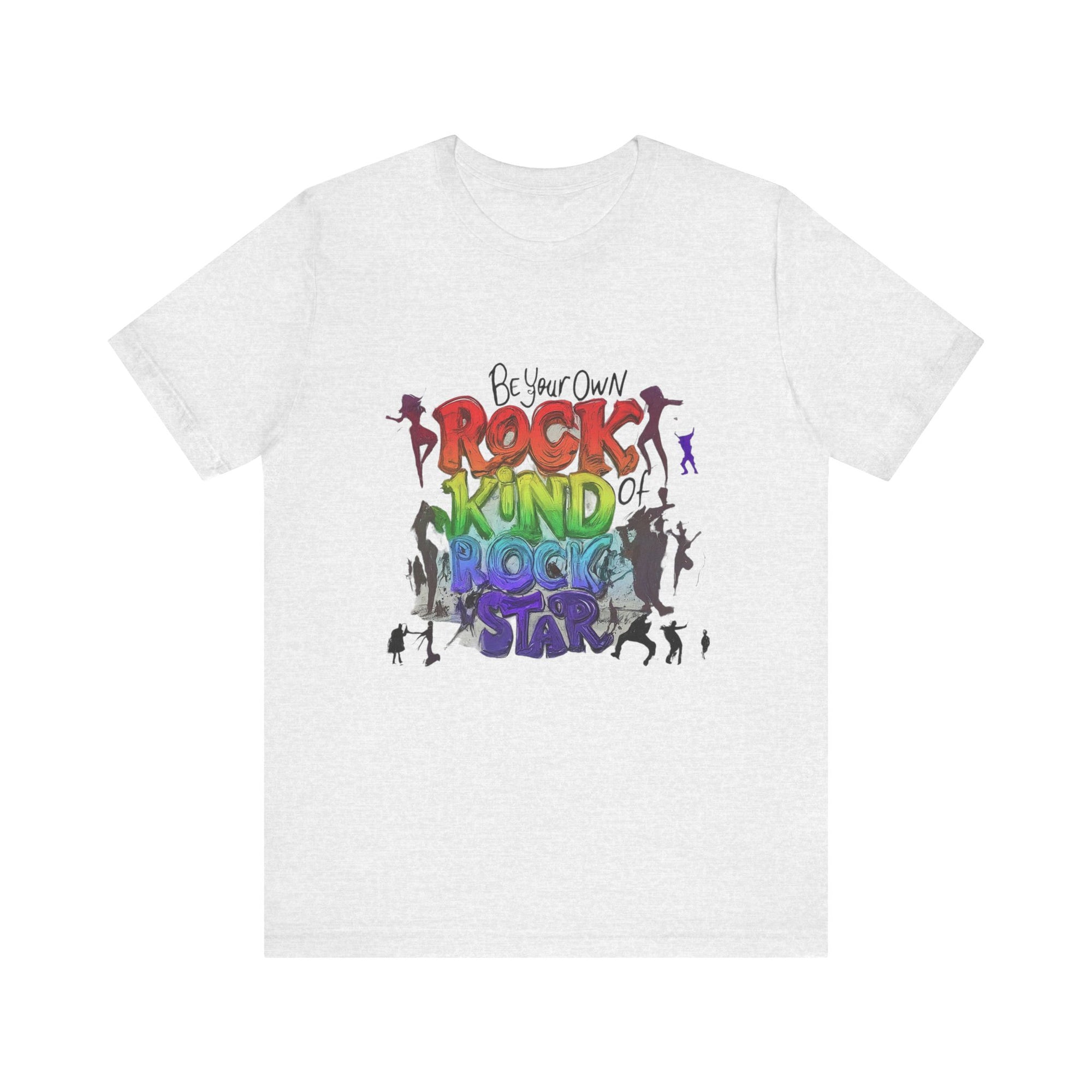 Camiseta unisex Jersey de manga corta con estrella de rock