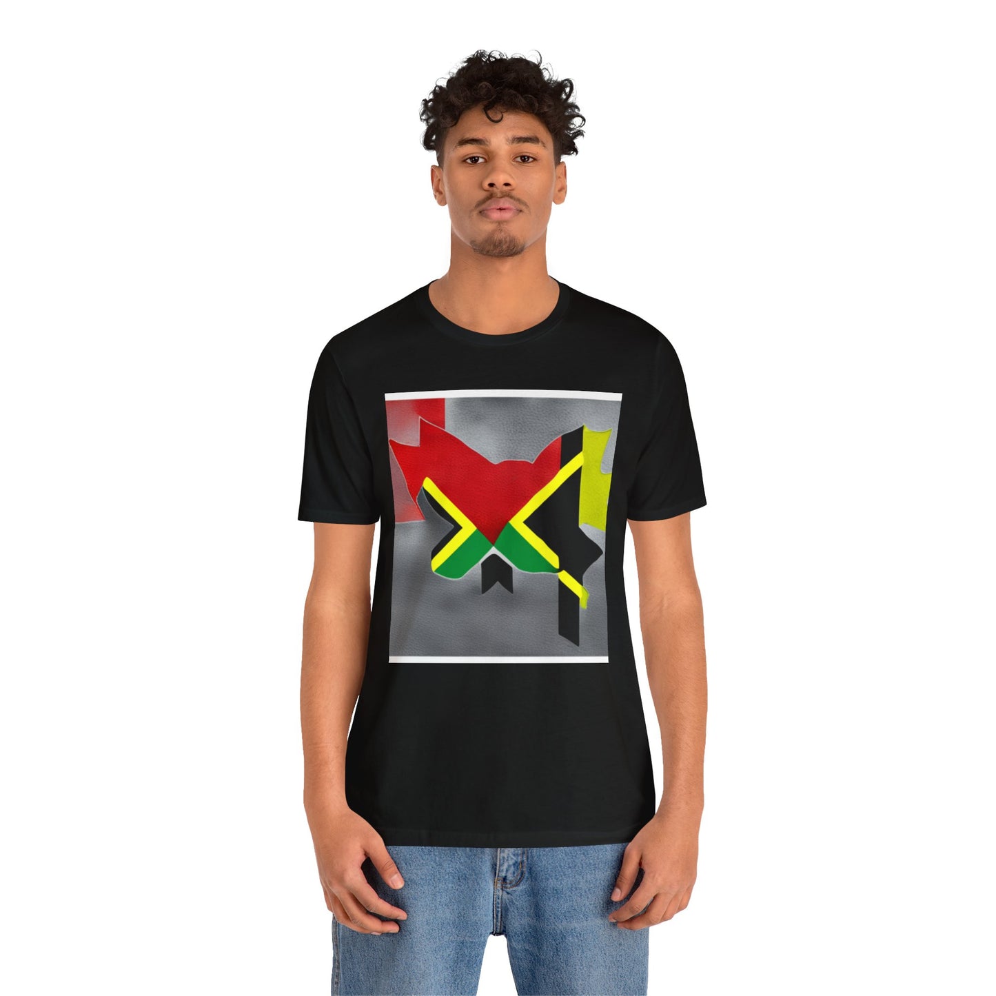 Unisex Jersey Short Sleeve Tee for Jamaicans-Canadians