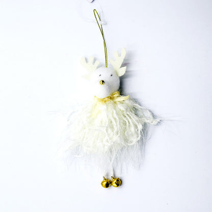 Christmas angel plush pendant