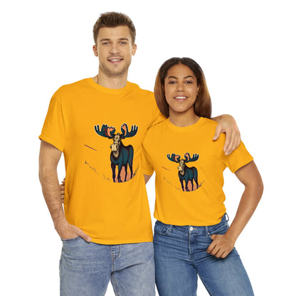 Camiseta unisex de algodón pesado