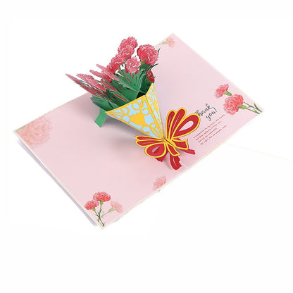 3D Greeting Card Mother's Day Three-dimensional Card