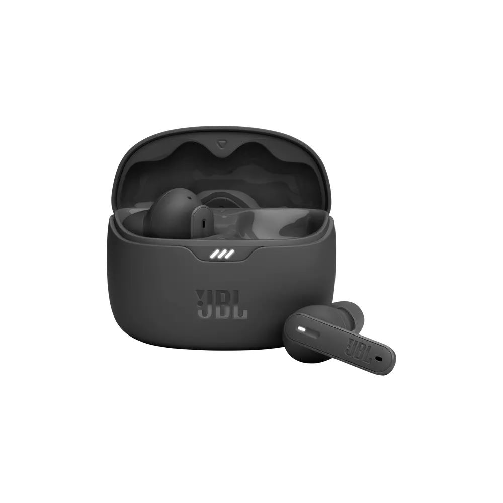 Аудио слушалки In Ear JBL Tune Beam, True wireless, Active Noise Cancelling, Bluetooth, 4 микрофона, Автономност 48 часа, IP54, Черен (JBLTBEAMBLK)-0