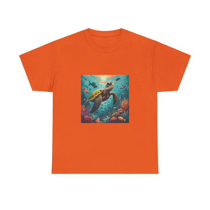 Camiseta con gráfico de tortuga Reef Rider