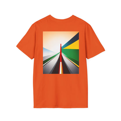 Jamaica Canada Split Flag T-Shirt | Dual Heritage Tee